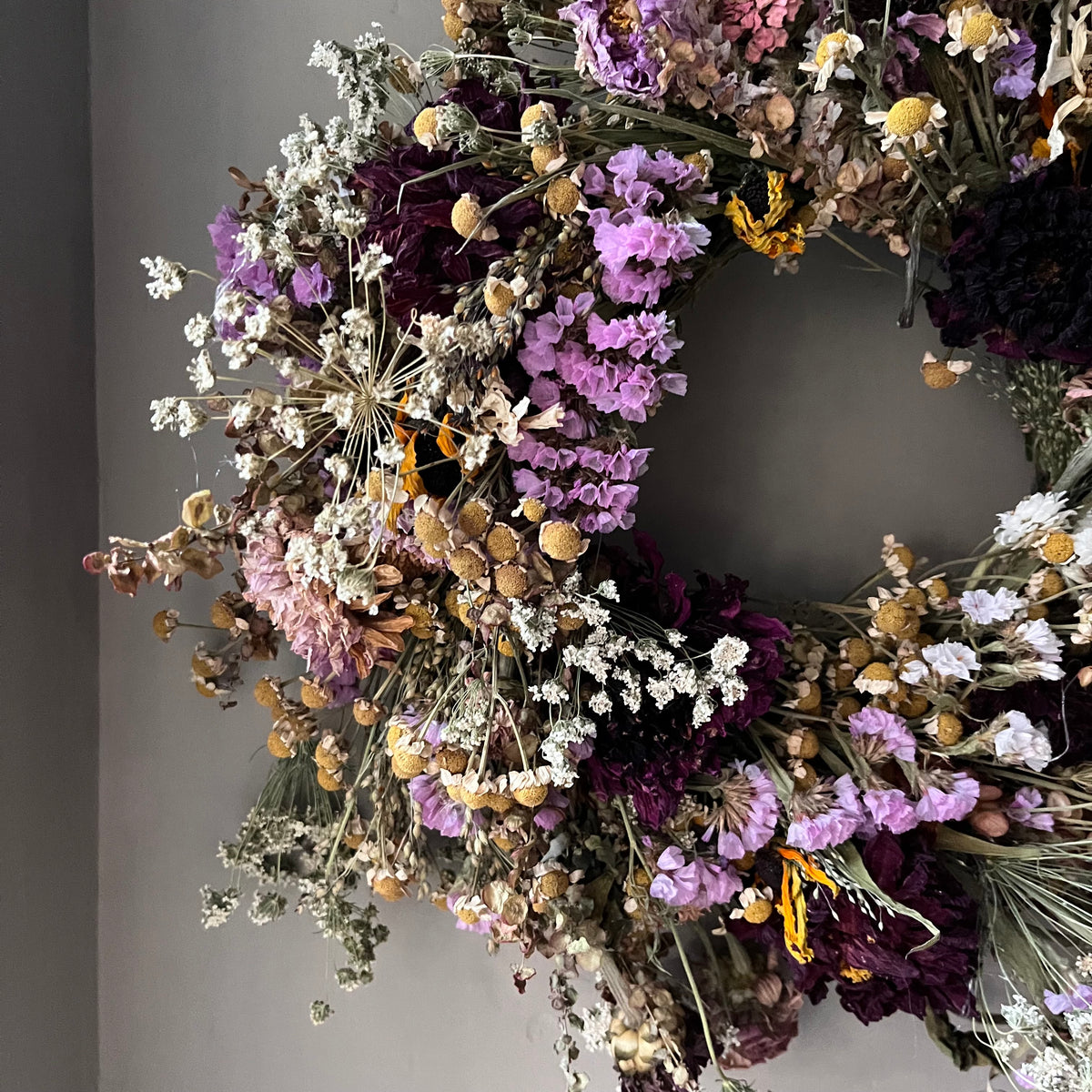 Dried flower wreath | Country Living | 28cm