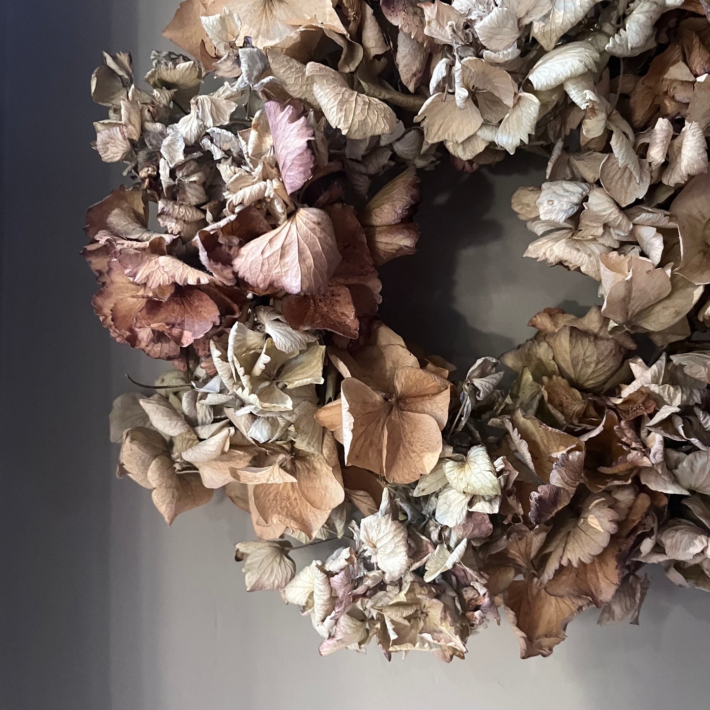 Dried Flower Cottage Wreath | Garden Wall Hanging (23cm)