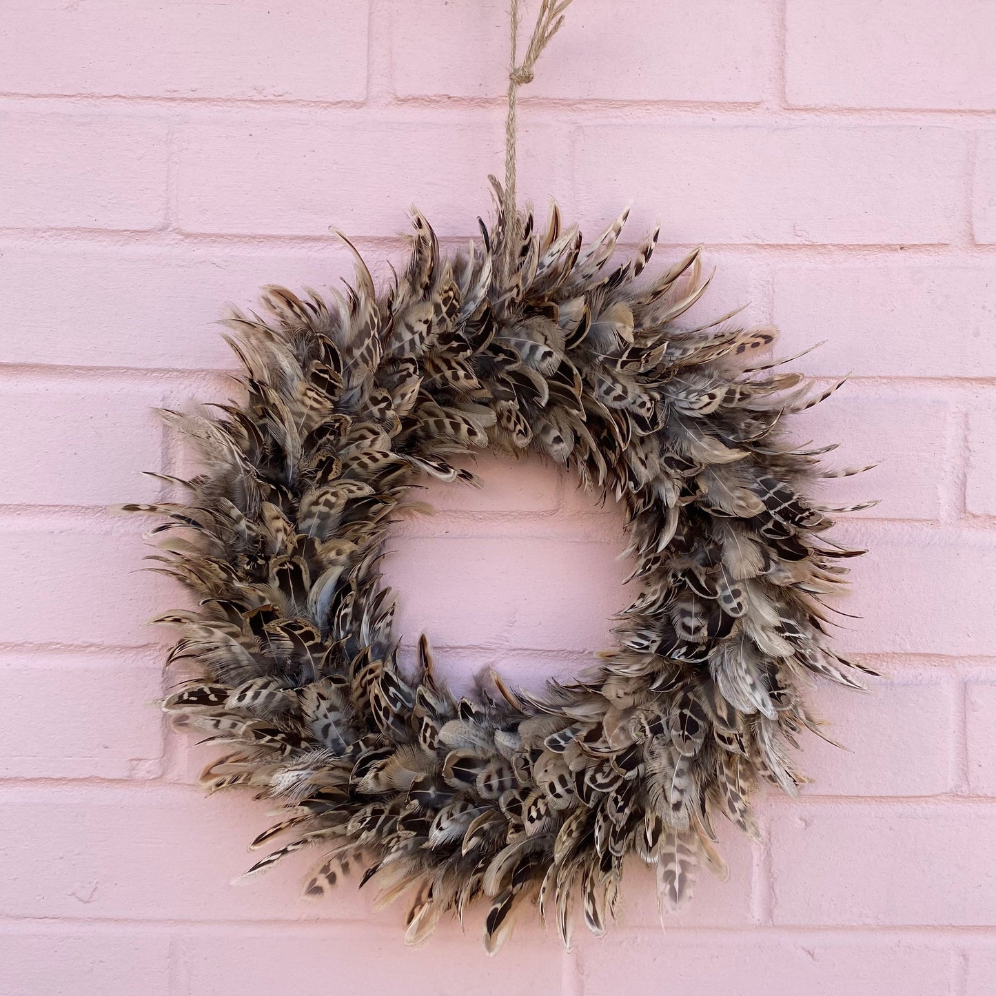 Front door decor | Door wreath | Feather wreath | Winter wreath | Christmas wreath | Decor for Winter | Winter wreath | 30-35cm