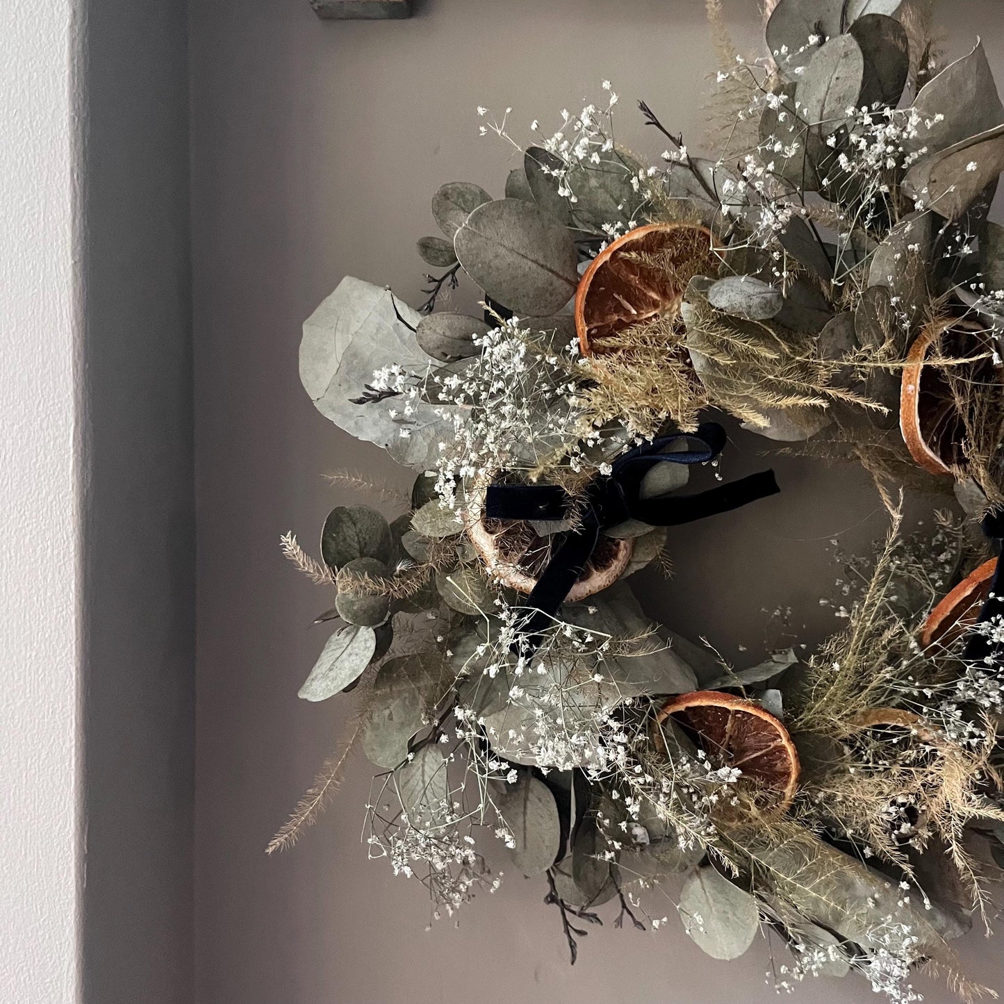 Everlasting flower | Autumn inspired decor | Autumn dried flowers | Small Dried Flower Wreath | Everlastings | Autumnal Home Decor | 25cm