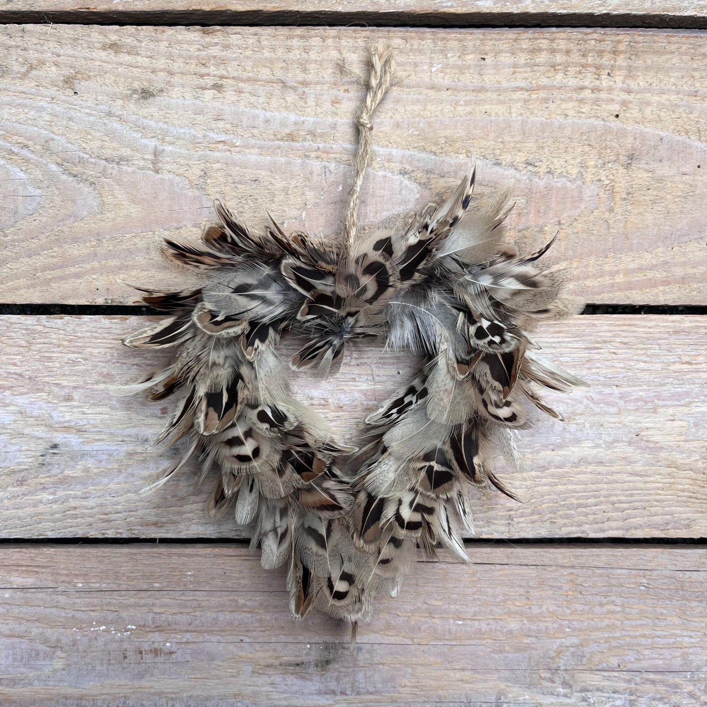 Feather Tree decoration- Farmhouse Christmas decor: 13cm