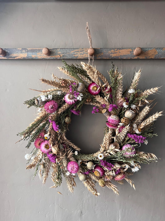 DIY dried flower wreath making kit- 25cm wreath | Craft kit | Hen do activities