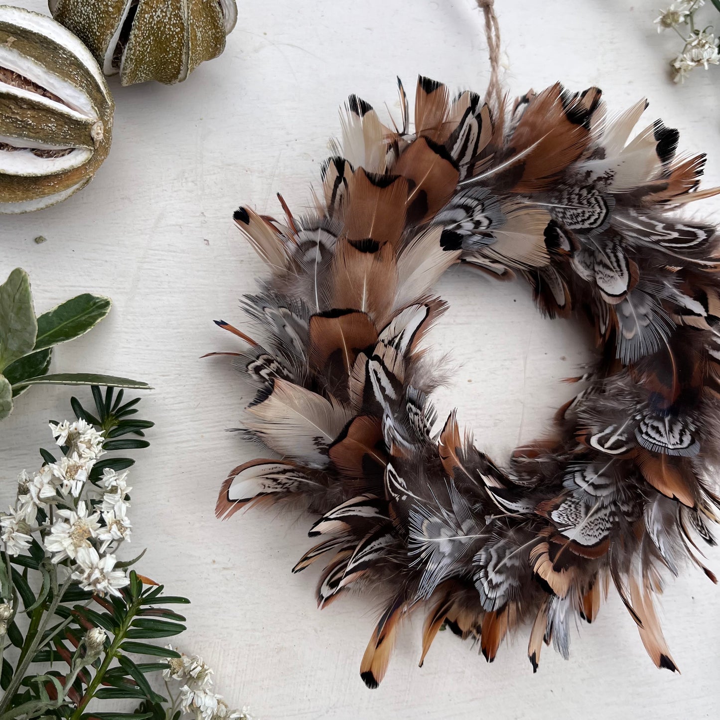 Pheasant Feather Bauble | Handcrafted Christmas Ornament