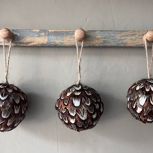 Christmas bauble | Tree decorations | Christmas tree bauble | Farmhouse Christmas | Farmhouse decor | Bauble | Set of 3
