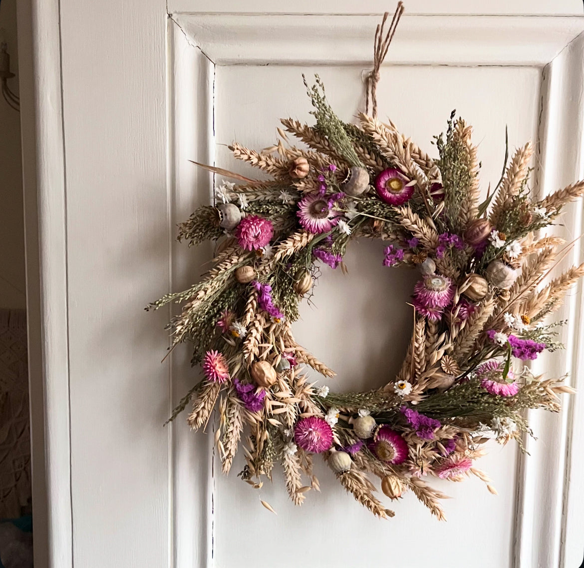 DIY dried flower wreath making kit- 25cm wreath | Craft kit | Hen do activities
