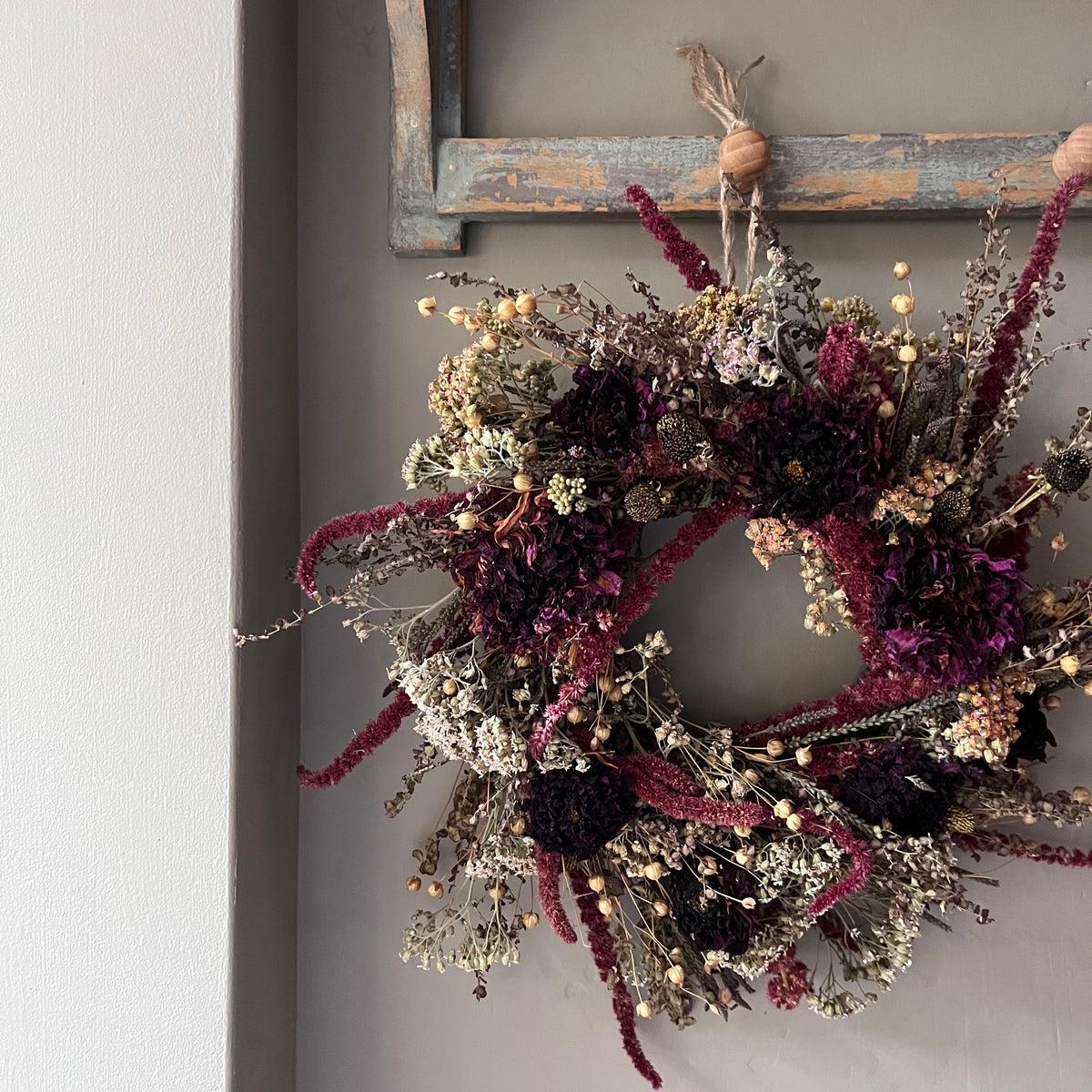 Dried flower wreath | Country Living | 28cm