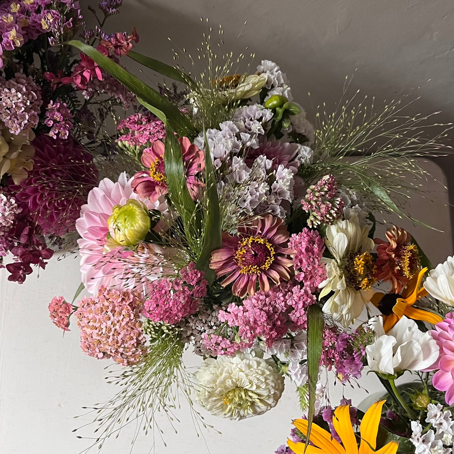 Jam jar posy