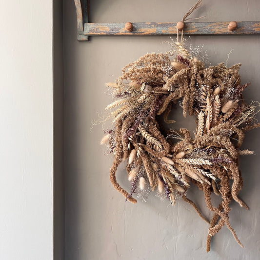 Dried flower spring wreath | Spring/ summer wreath- 34cm
