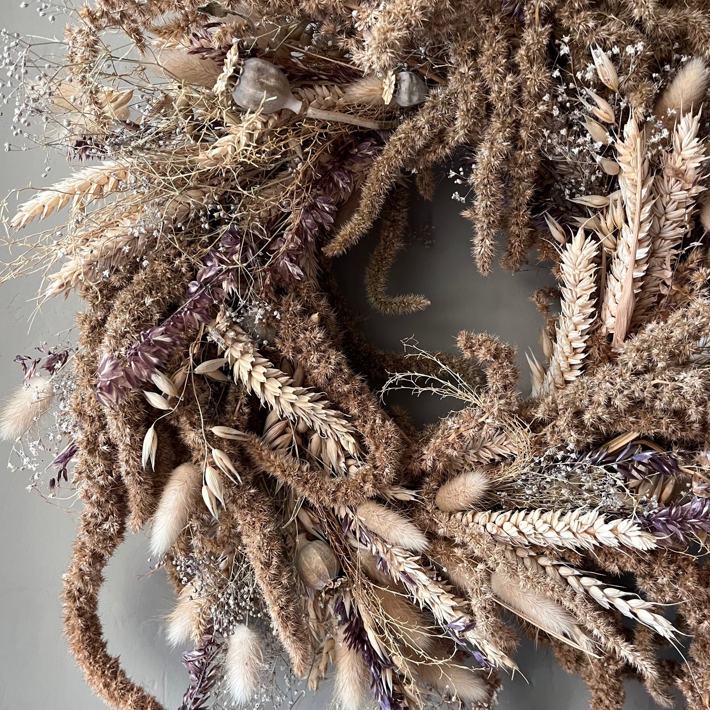 Dried flower spring wreath | Spring/ summer wreath- 34cm