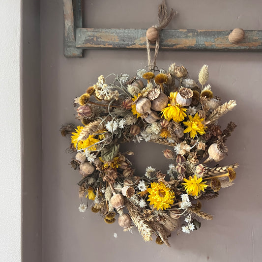 Everlasting dried flowers| Autumn inspired decor | Autumn dried flowers | Fall wreath | Fall inspired decor | Small Dried Flower | 25cm
