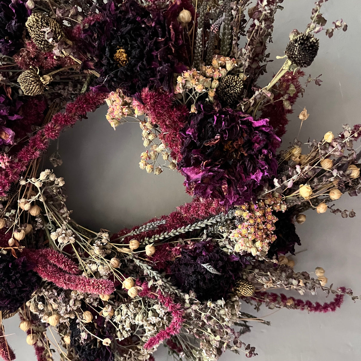 Dried flower wreath | Country Living | 28cm