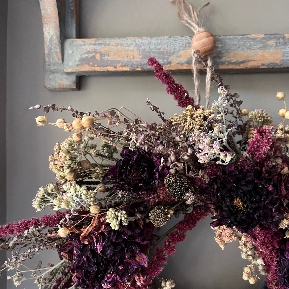 Dried flower wreath | Country Living | 28cm
