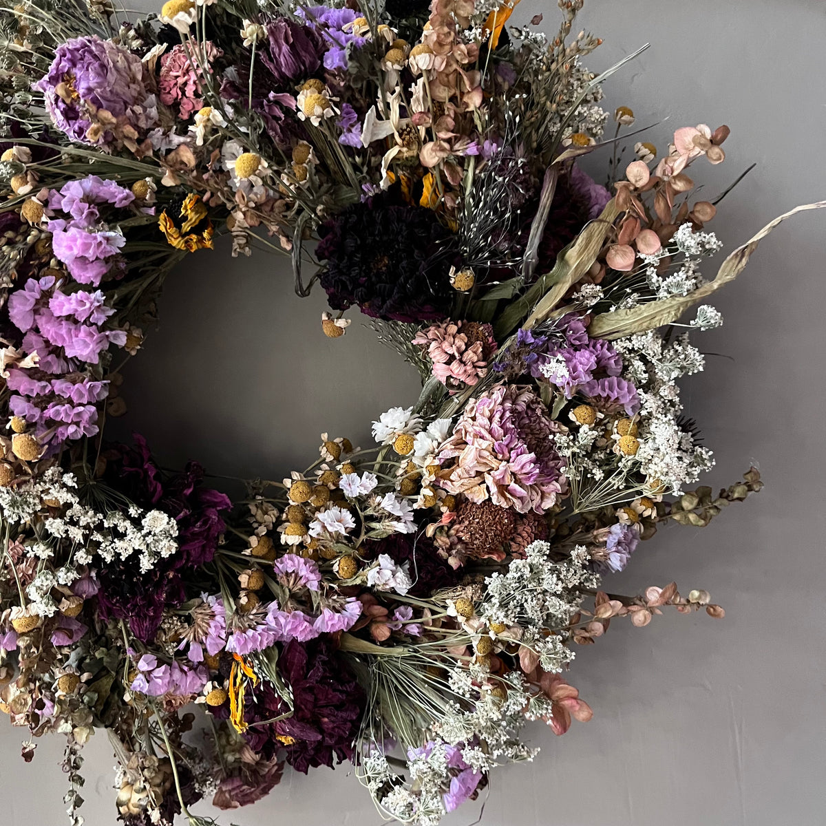 Dried flower wreath | Country Living | 28cm