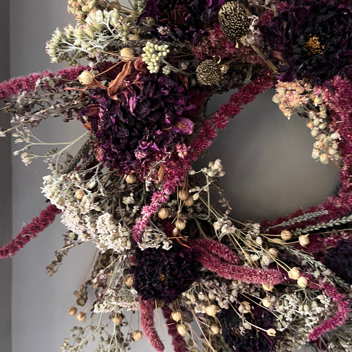 Dried flower wreath | Country Living | 28cm