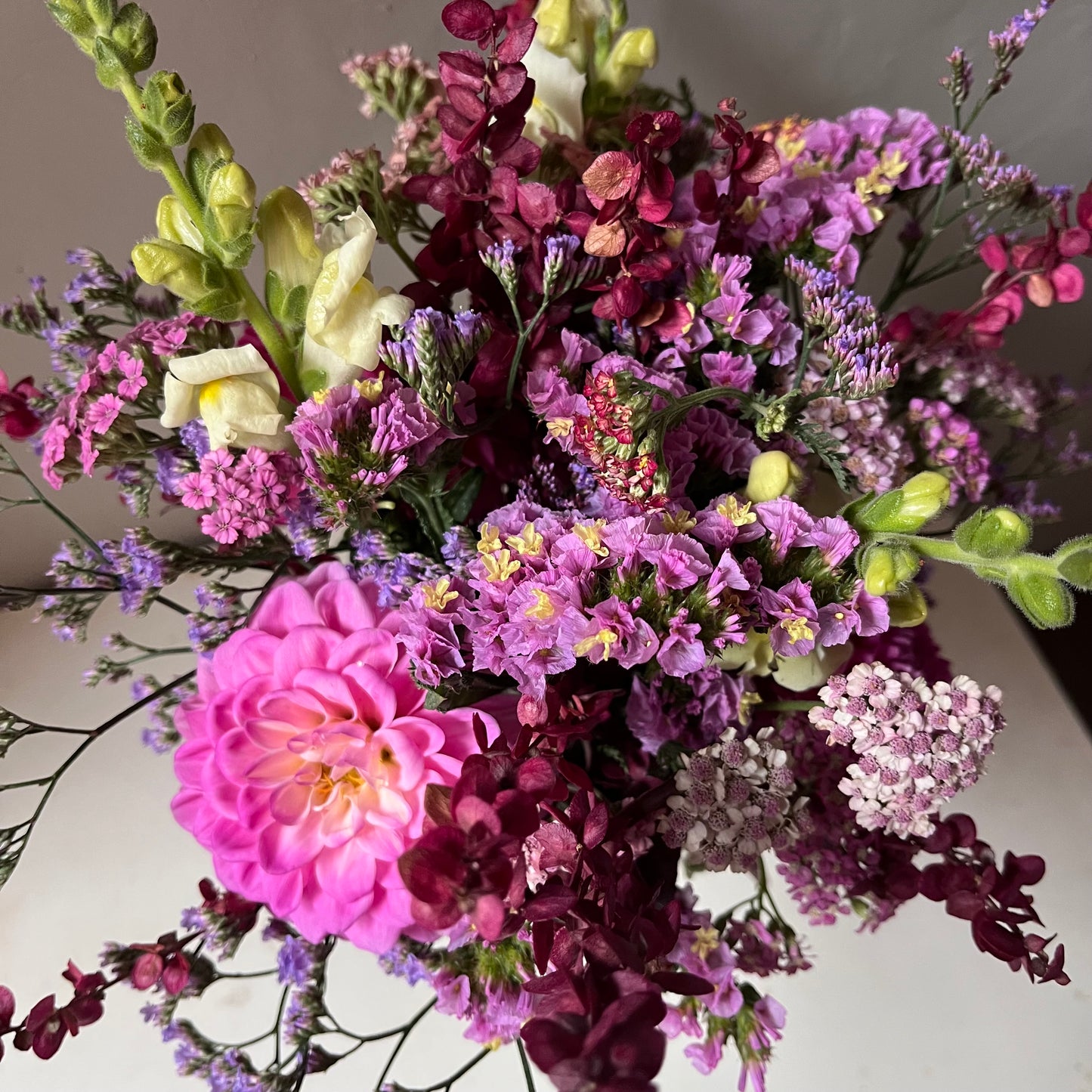 Jam jar posy