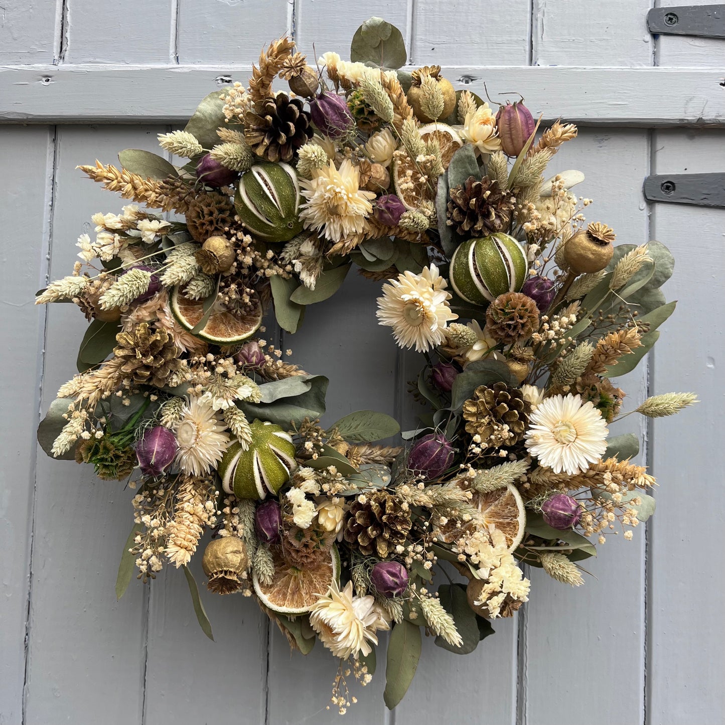 Dried flower wreath making workshops