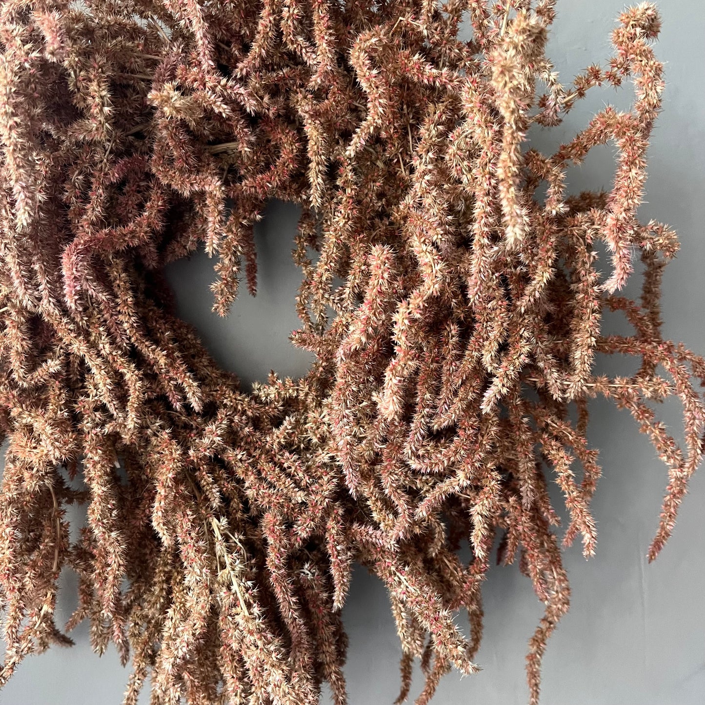 Autumn Dried Flower Wreath: Everlasting Floral Decor, 25cm