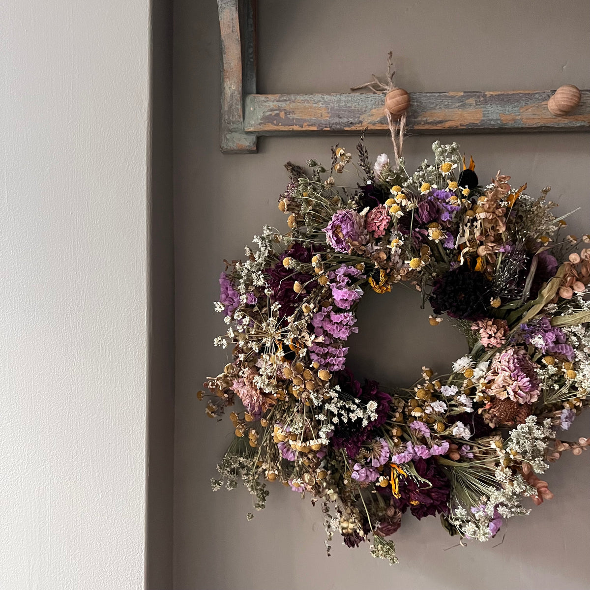 Dried flower wreath | Country Living | 28cm