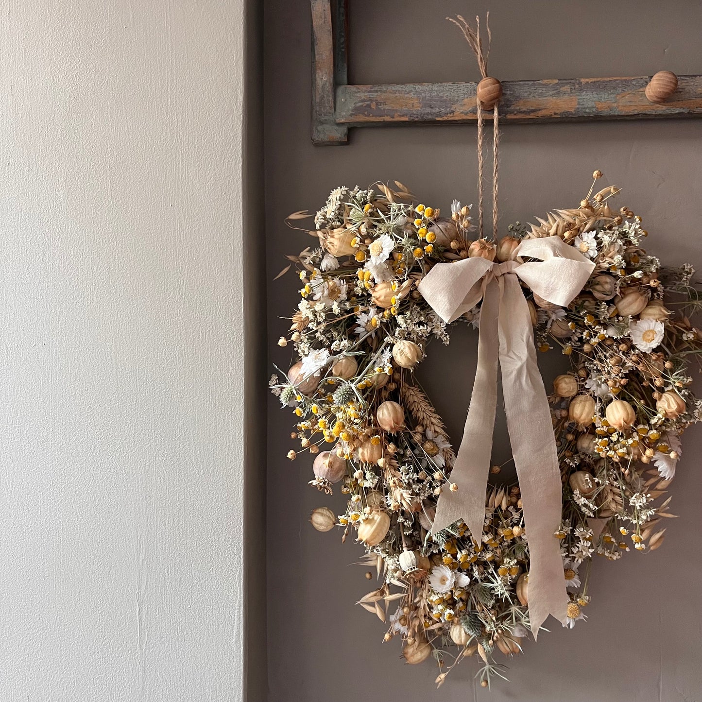 Dried Flower Autumn Wreath | Autumnal Decor | New home gift