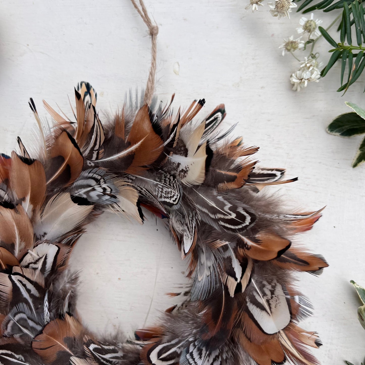 Pheasant Feather Bauble | Handcrafted Christmas Ornament