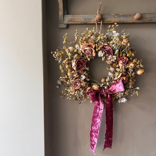 Dried flower wreath | Country Living | 28cm