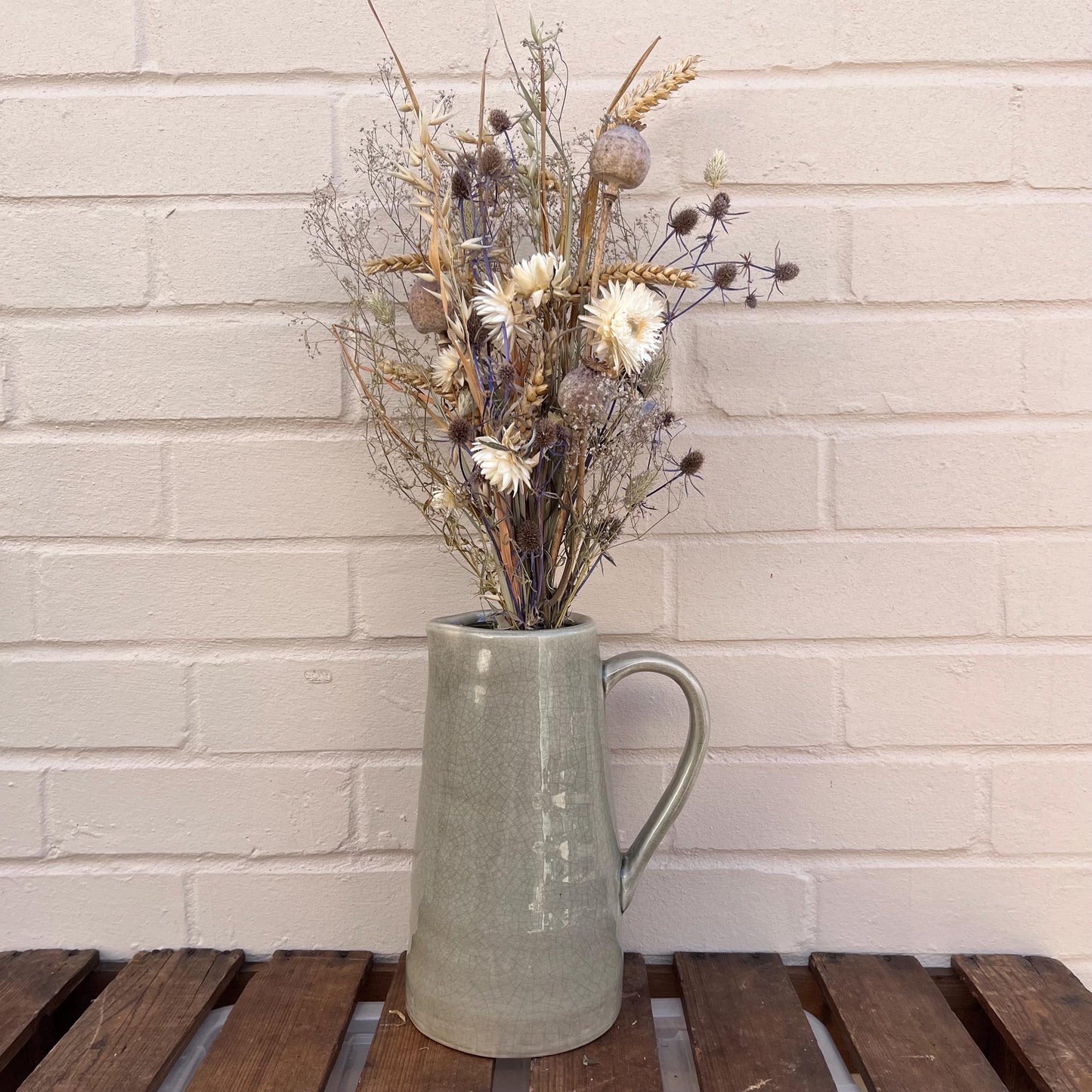 Dried flower bouquet | Spring flower bouquet | Gifts for her | Gifts for home owners | Cream and beige | British grown flowers