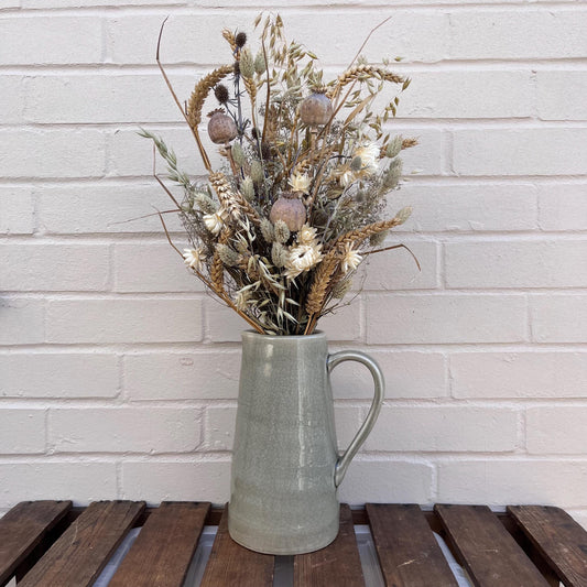 Dried flower bouquet | Spring flower bunch | Gifts for her | Gifts for home owners | Cream and beige | Large flower bouquet