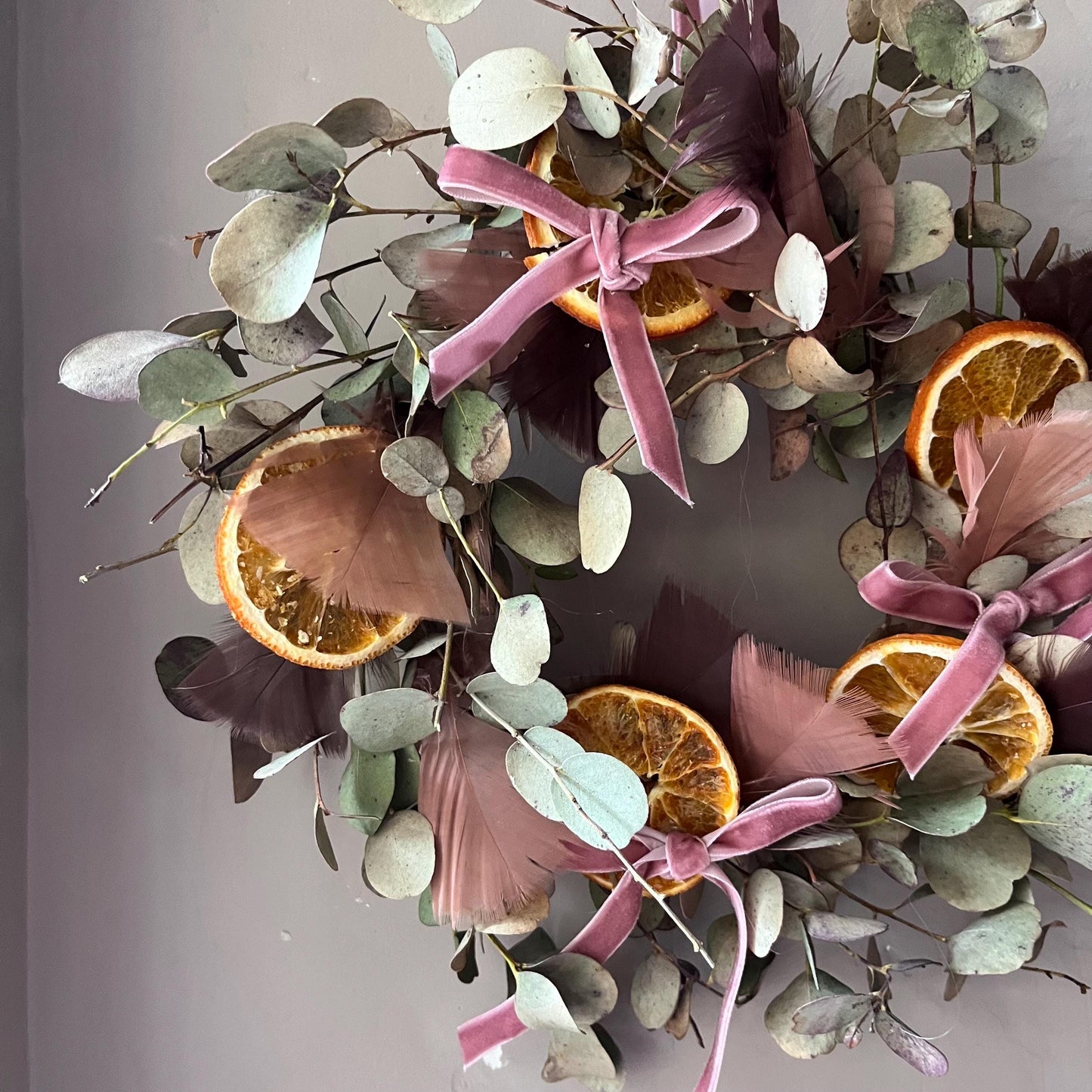 Dried flower wreath | Everlasting flower | Farmhouse style | Farmhouse home | Country living | Wreath | Farmhouse wreath | Wreath | 25cm