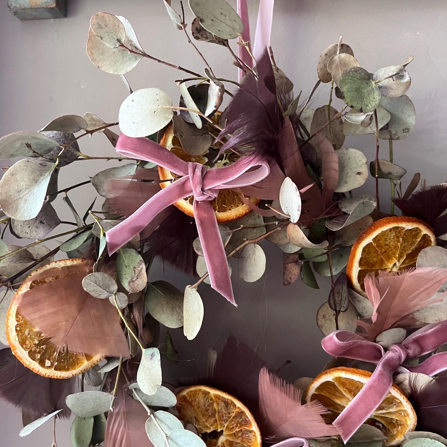 Dried flower wreath | Everlasting flower | Farmhouse style | Farmhouse home | Country living | Wreath | Farmhouse wreath | Wreath | 25cm