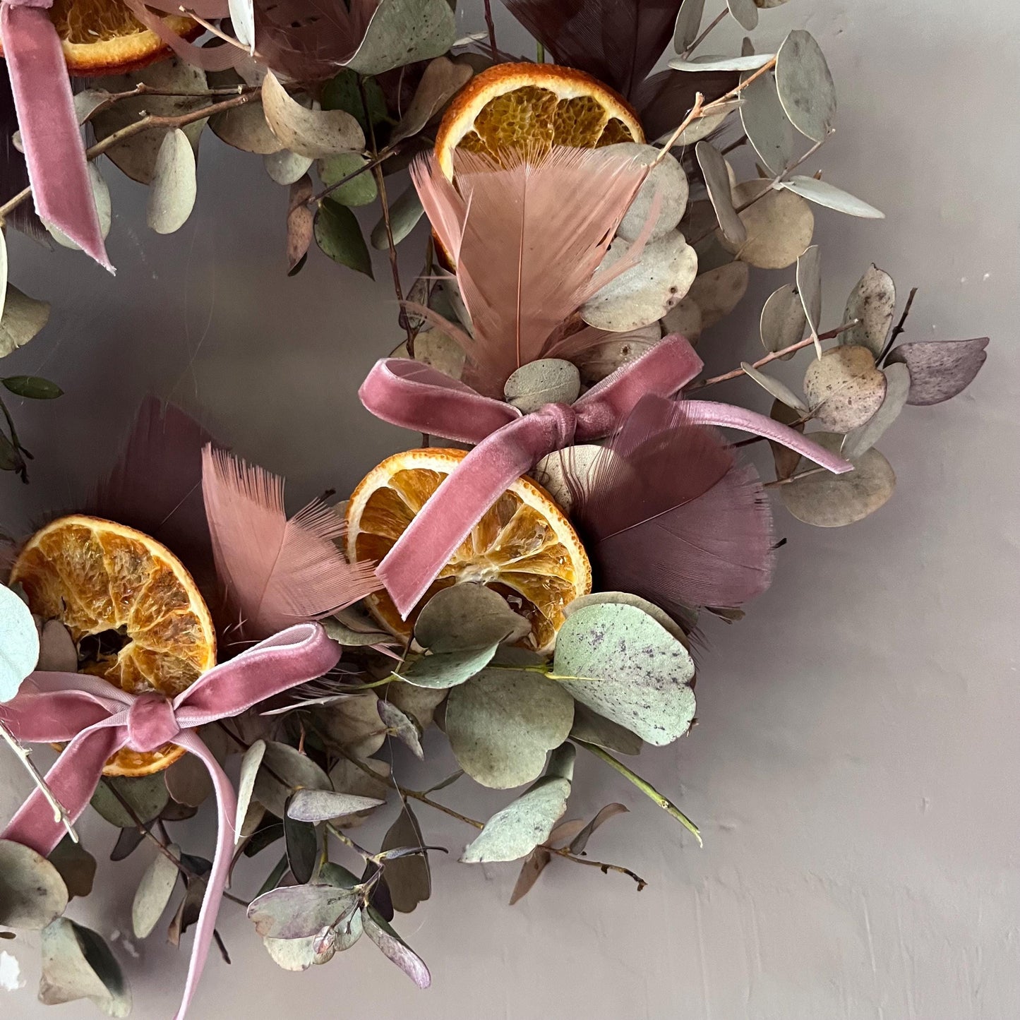 Dried flower wreath | Everlasting flower | Farmhouse style | Farmhouse home | Country living | Wreath | Farmhouse wreath | Wreath | 25cm