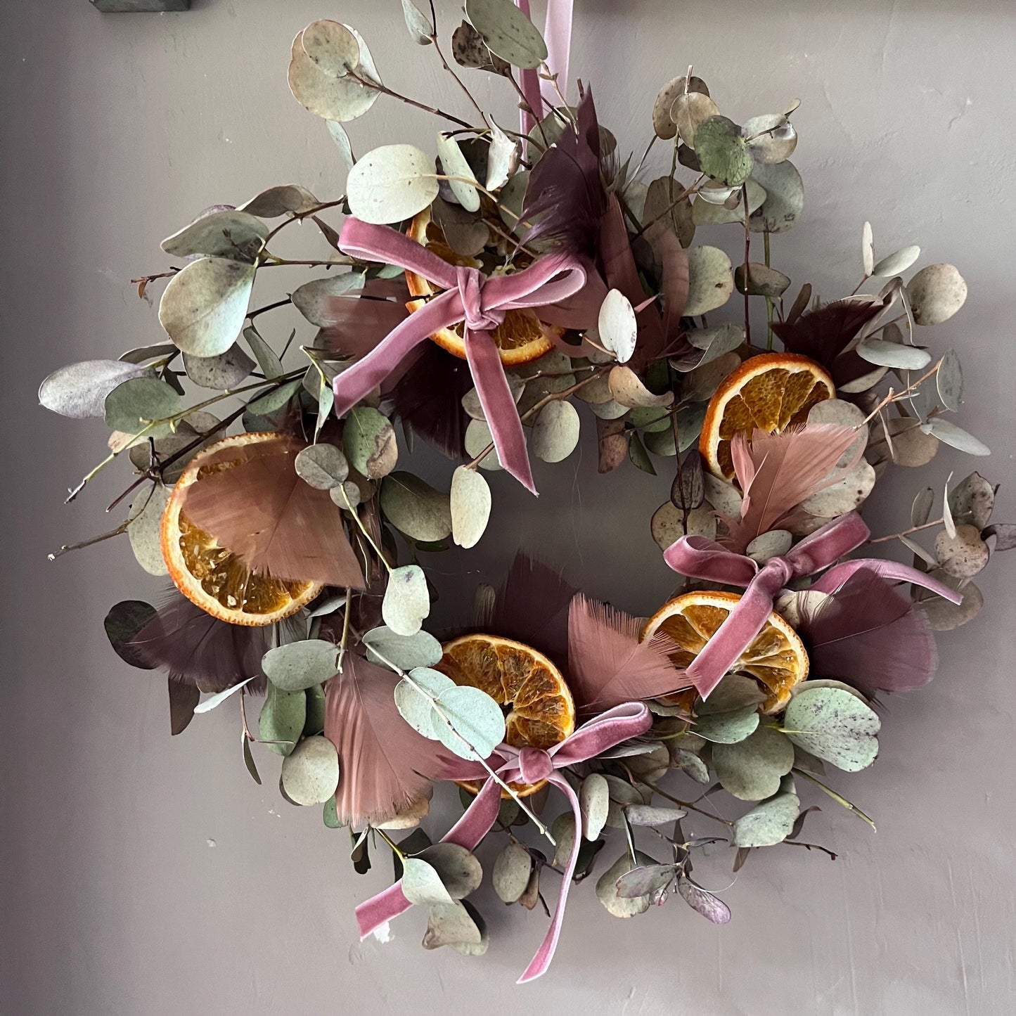 Dried flower wreath | Everlasting flower | Farmhouse style | Farmhouse home | Country living | Wreath | Farmhouse wreath | Wreath | 25cm