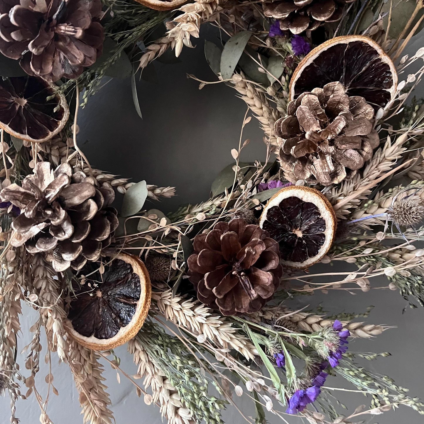 Dried flower wreath making kit | Christmas Wreath making kit | 25cm wreath | Craft kit | DIY kit | Flower craft kit