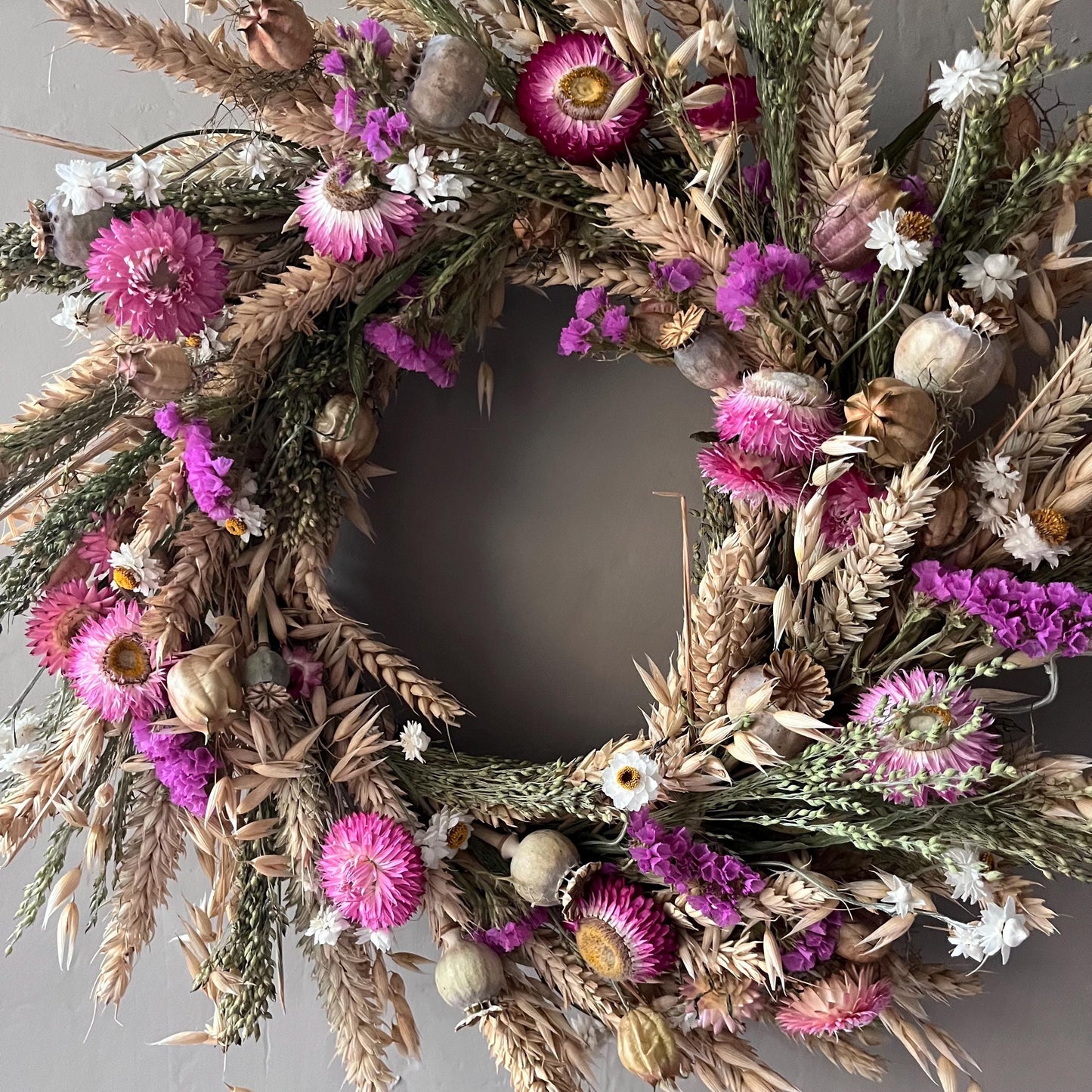 DIY dried flower wreath making kit- 25cm wreath | Craft kit | Hen do activities