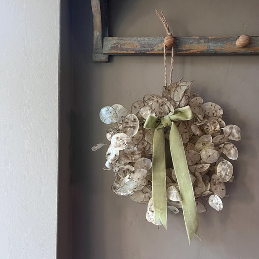 Winter wreath | Small wreath | Cottage core | Dried flowers | Floral ornament | Farm house decor | Wall hangings | 25cm