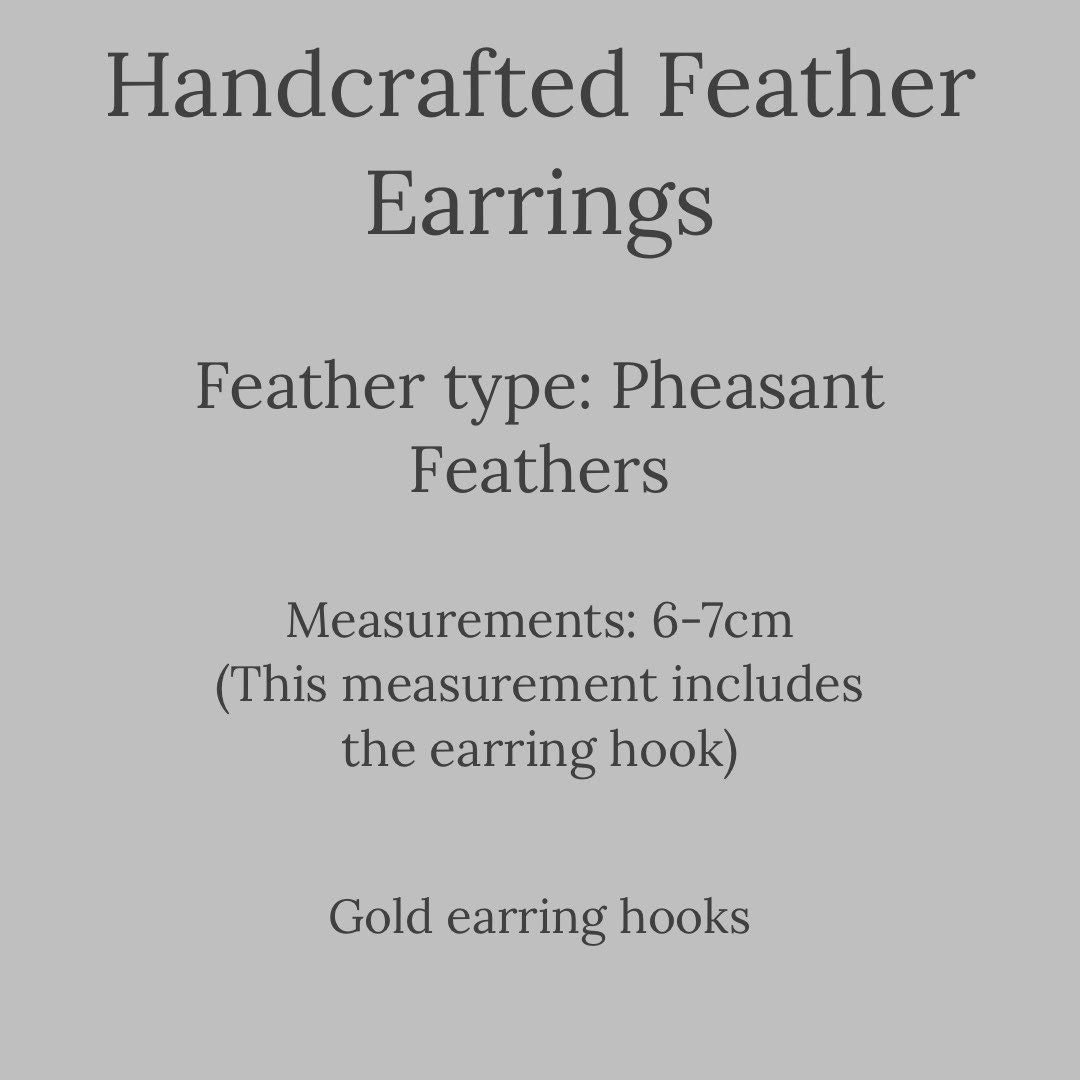 Feather Earrings  Neshe Fashion Jewelry